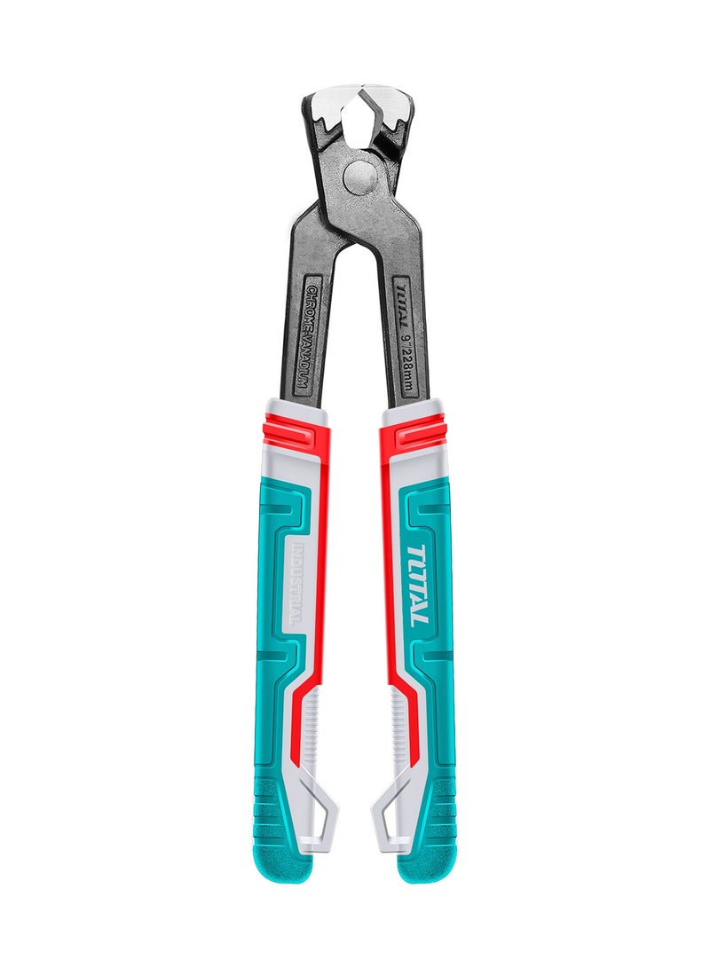 توتال كماشة رابيت احترافية من توتال بطول ٩ بوصات (٢٢٨ ملم)، مصنوعة من فولاذ كروم فاندوم، بتشطيب مؤكسد أسود، ومقبض مريح من مادة مطاطية - Image 1